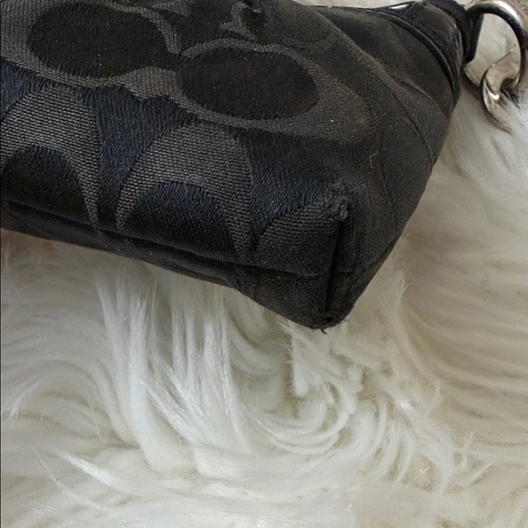 Coach Black and Silver Wristlet - Picture 7 of 9